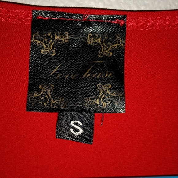 Love Tease Red Polyester Dress- Size:Small - Picture 4 of 8